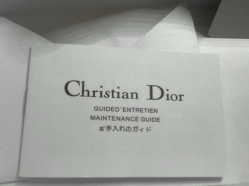 DIOR Boîte Portefeuille Étui Avec Sac Shopper GARANTIE