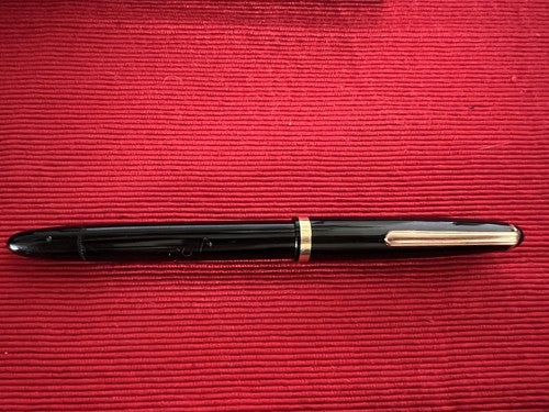 🔴 STILUS penna stilografica 111 P pennino ORO 14K pistone italiana vintage 1950