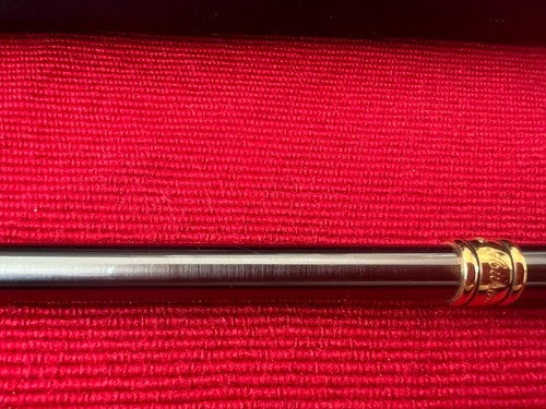 AURORA Ballpoint Pen Magellan Gun Barrel Golden Profiles Writes Case D 