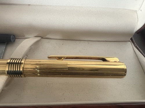 Aurora Stylo-Plume Stylo à Plume Marco Polo Doré Avec Cartouche Et Guarantee 