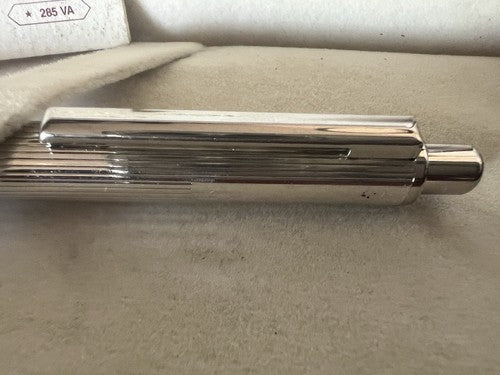 Settelaghi Stylo-Plume Sphère Argent 925 Massif Fenêtre Personnel Fort Poids 1