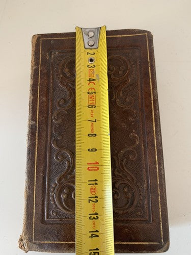 Livre Semaine Sainte Latin Et Vulgare Style Religieux Moine Ordre USK Antique 