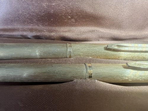 Aurora Stylo-Plume Stylo à Plume Et Sphère 98 Or F Scrivono Vintage