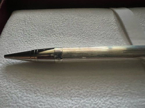 Settelaghi Crayon Mécanique Argent Solide 925 Boîte Garantie Nouvelle 3