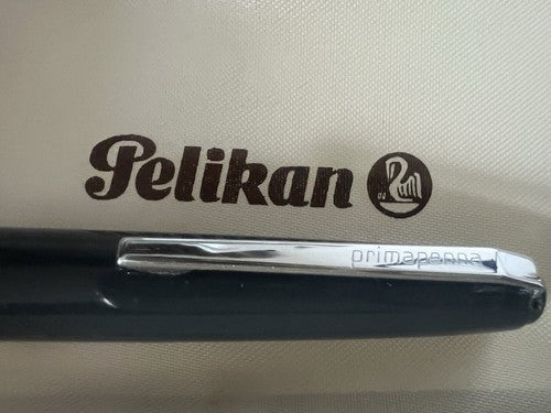 🔴 PELIKAN fountain pen GUNTHER WAGNER Primapenna GRAY vintage cartridges 