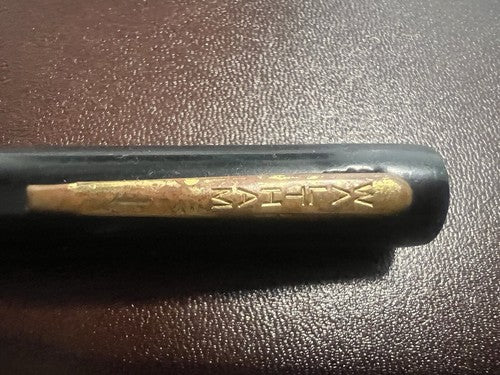 🔴 WALTHAM penna stilografica celluloide a leva SCRIVE vintage del 1930