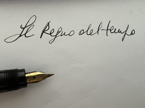DE WATERMAN Stylo-Plume Stylo à Plume Rétractable Or Fonctionne Vintage F
