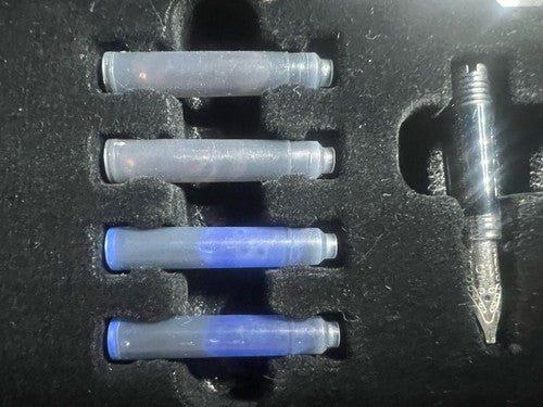 🔴 Lackierte Füllfederhalterfedern ITALIC 1,5 und 1,9 Transformierbarer Kugelschreiber 