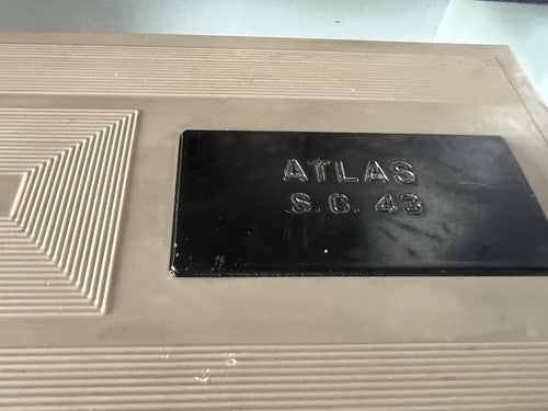 🔴 ATLAS compasso disegno tecnico astuccio completo SG 43 vintage