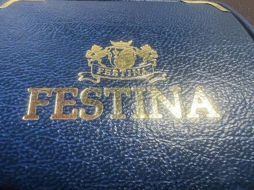 🔴 FESTINA box scatola orologio TASCA cofanetto custodia astuccio