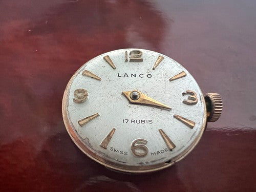 🔴 LANCO movimenti orologi donna parti pezzi ricambi movimenti carica manuale