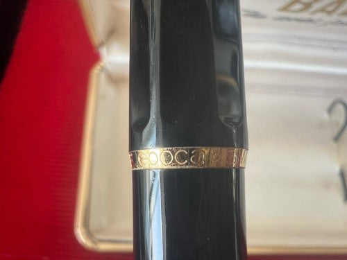 Ballograf Pen Sphere Classic Black Button Snap Gold 4 