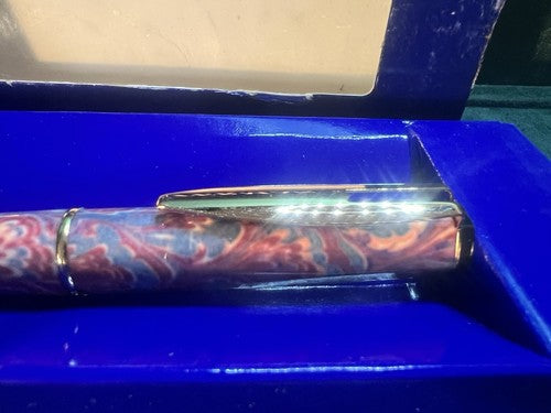 🔴 WATERMAN Reflex fountain pen pink 1 F nib vintage NEW warranty 