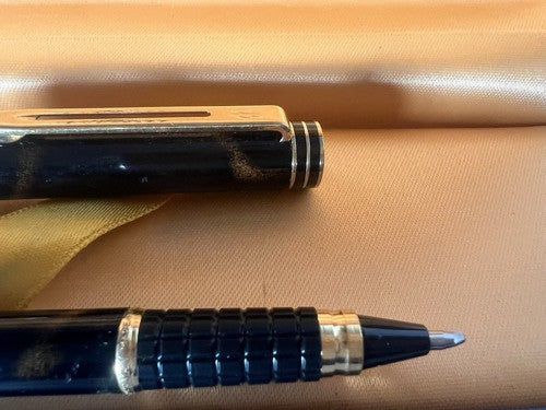Waterman Stylo-Plume Sphère Ideal Laque Marbré Recharge Roller Écrit Rétro 80