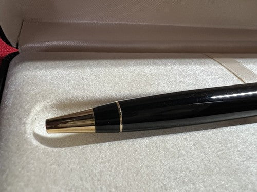 Aurora Stylo-Plume Sphère Auroloid Optima Noire Profils Laminés Or Garantie 