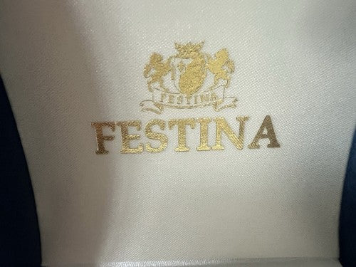 🔴 FESTINA box scatola orologio TASCA cofanetto custodia astuccio