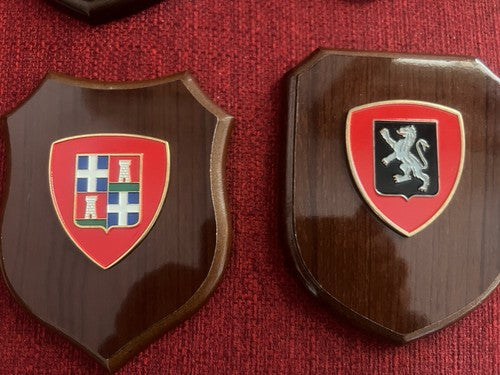 Crest Railroad Workers Alpine Brigade Sassari Mechanisiertes Regiment Los 8 Stück 