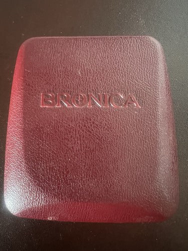 🔴 BRONICA scatola accendino butane gas lighter vintage