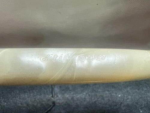 🔴 STILNOVA penna stilografica effetto madreperla pennino ORO 14 scrive vintage