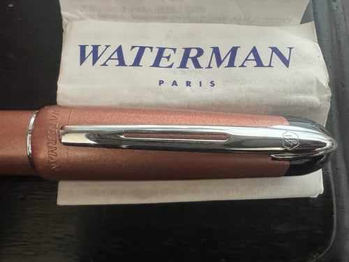 Waterman Stylo-Plume Sphère Phileas Bronze Recharge Roller Avec Garantie Lid &