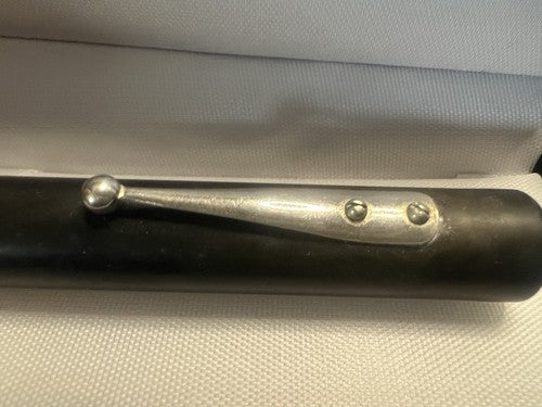 Testoscopio RUNKBAKEN MANCHESTER Stylo Bakélite Boussole Rare Vintage 1930