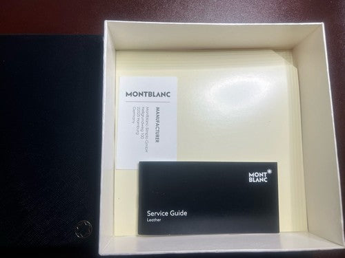 🔴 MONTBLANC scatola cinta cintura cofanetto custodia guida di servizio