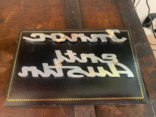 Armes Innocenti Austin Voiture Écrit Voiture Armes Emblème Orrnement Logo D 