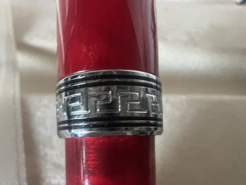 AURORA Optima Auroloide Mini Ballpoint Pen Fire Limited Edition 11 Cm 