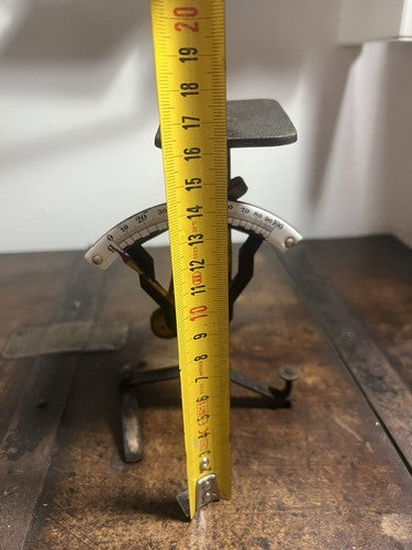Balance Bascule Lettres Poste de Précision Fonctionne Avec Céramique Vintage