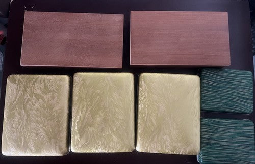 Lalex Trousse Penne Boîtes Coffrets Pochettes 7 Pièces Vintage