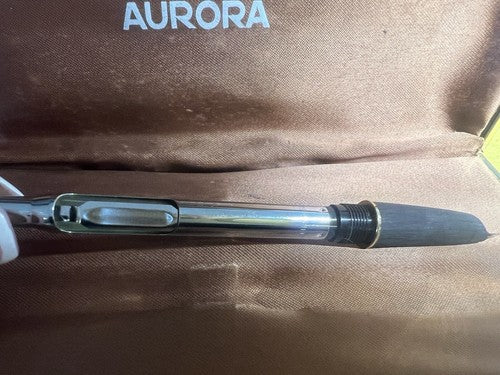 🔴 AURORA penna stilografica e sfera 98 pennino ORO F scrivono vintage