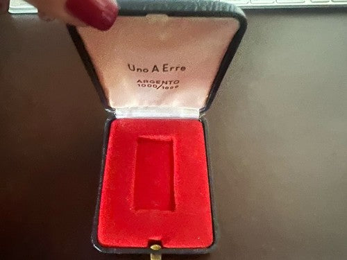 UNO A ERRE Boîte Lingot Petit Ingott Mesures Comme Photo Vintage