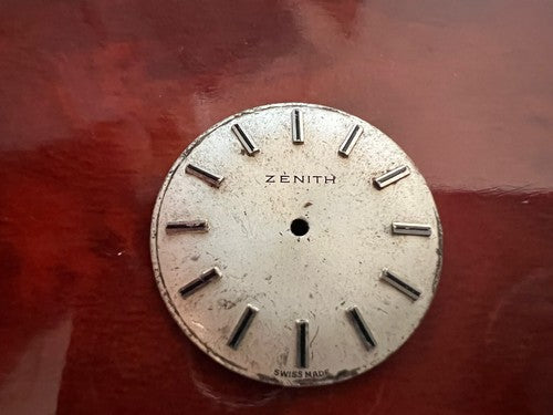 🔴 ZENITH watch movement champagne dial to be overhauled vintage parts 