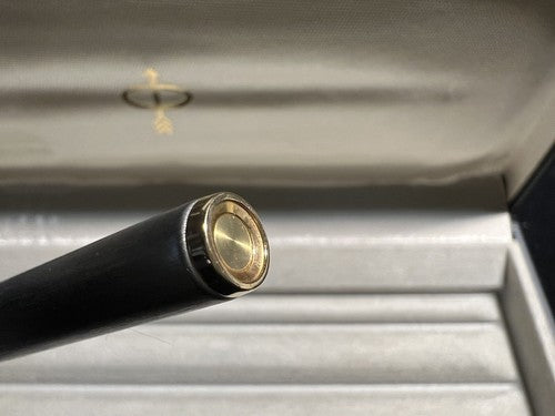 🔴 PARKER penna sfera roller MS Emilio Pucci cromata satinata profili laminati