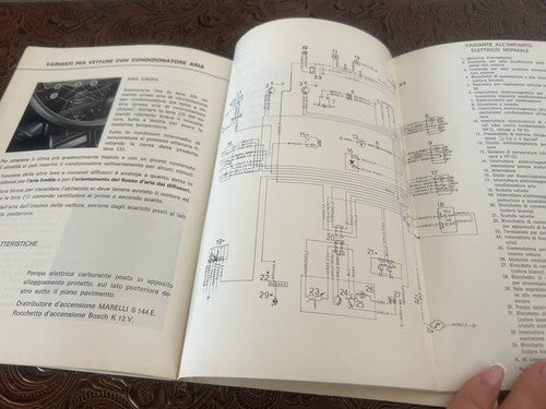 Lancia BETA 1300 1600 2000 Booklet Car Use Maintenance Original Vintage