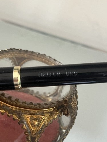 🔴 ITALPEN ORO penna stilografica nera finestra trasparente pistone RICAMBI