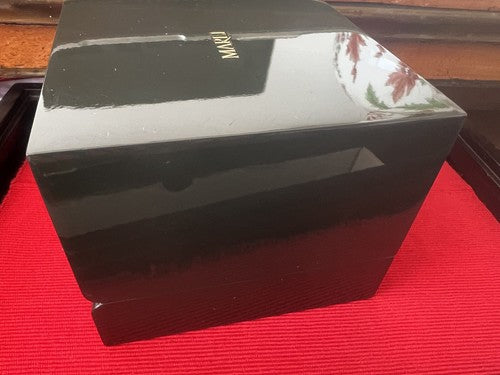 🔴 MARLI scatola anello gioiello astuccio cofanetto custodia legno