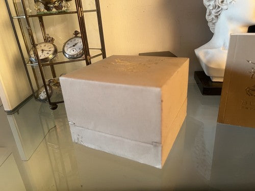 🔴 BURBERRY box scatola orologio ISTRUZIONI custodia grande L 11,5 VINTAGE