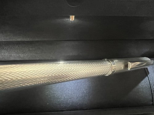 🔴 Penna sfera ARGENTO 925 MASSICCIO 925 timbro da personalizzare scrive 2