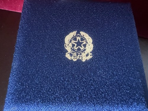 🔴 IPZS scatole monete CELEBRATIVE DELLA PRESIDENZA ITALIANA ARGENTO lotto 3 PZ