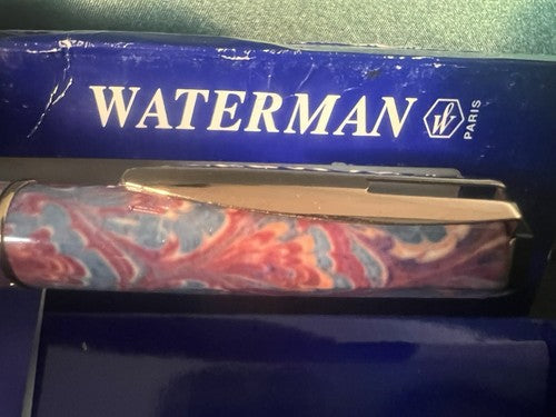 Waterman Stylo-Plume Stylo à Plume Reflex Rose 1 F Vintage Garantie Nouvelle