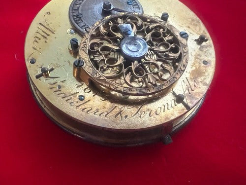 🔴 Movimento orologio tasca ALLIEZ BACHELARD & THEROND parti ricambio vintage