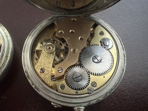 🔴 ULTRA orologio tasca CRONOMETRO ZERBAZZI manuale da revisionare parti vintage
