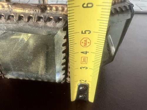 Expositor Taschenuhr, Bronzebox, Schmuckkästchen, Antik 