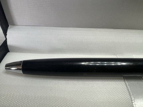 🔴 SHEAFFER's penna sfera nera cromata clip a scatto vintage