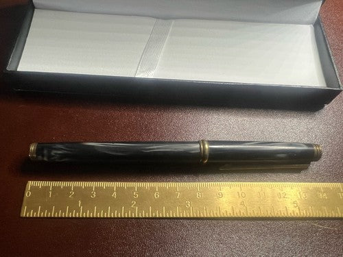 Dh Stylo-Plume Stylo à Plume Marbré à Cartouche Stylo Plume M Écrit Vintage