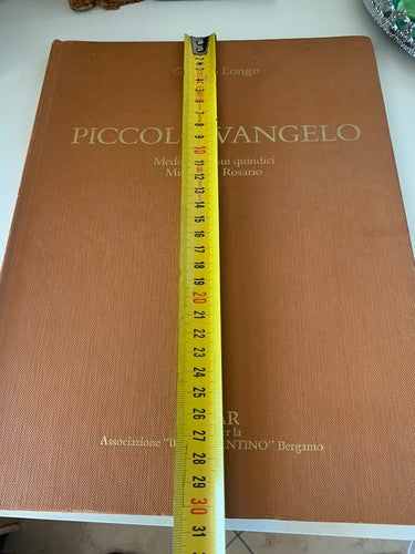 🔴 Libro PICCOLO VANGELO meditazioni sul Rosario di Longo vintage 1981