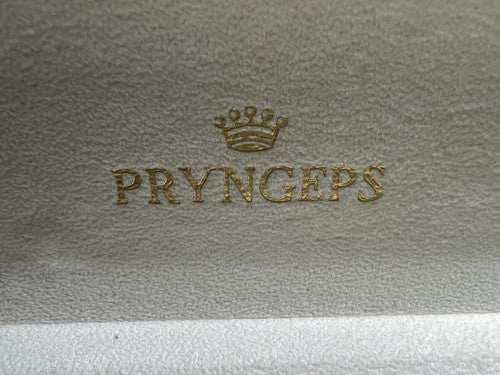 🔴 PRYNGEPS box scatola orologio cofanetto custodia uomo porta garanzia vintage