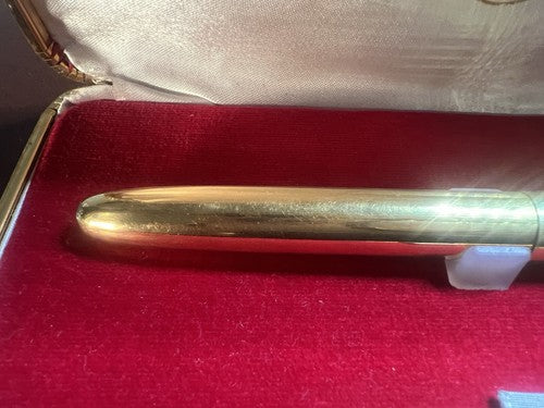 Aurora Stylo-Plume Stylo à Plume 88K Aigle Plaqué Or M Vintage 2196034 