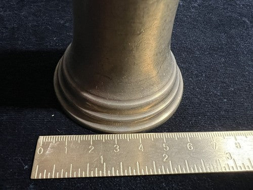 🔴 CAMPANELLO campanella campana metallo diametro 6,5 h 14 ORIGINALE vintage